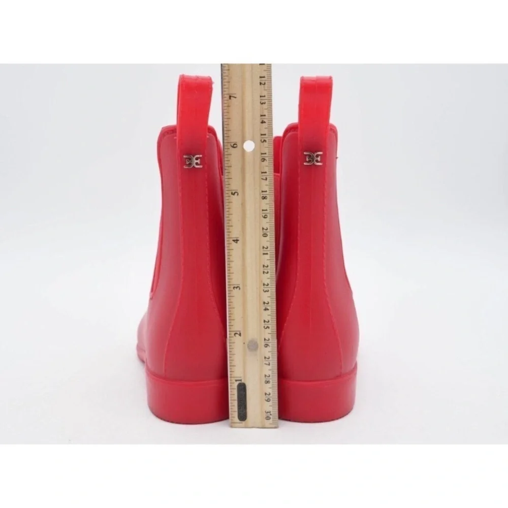 SAM EDELMAN Rain Boot in Red